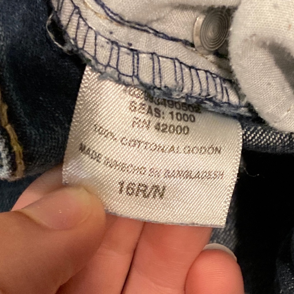 Boys Route 66 Bootcut Jeans Size 16 - Picture 3 of 5